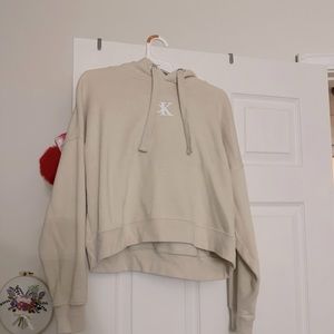 Calvin Klein cropped hoodie
